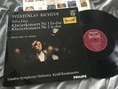 LISZT Piano CONCERTO RICHTER KONDRASHIN ED1 PHILIPS HIFI STEREO MAROON 835474 AY