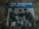 The Beatles If I Fell / And I Love Her Capitol Records with Sleeve 45
