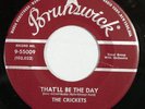 HEAR IT 50's 45 rpm record Buddy Holly & Crickets 