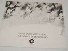 THE VELVET UNDERGROUND WHITE LIGHT/WHITE HEAT LP 1967 MGM SELECT 2353024 EX+