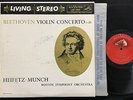 CLASSICAL LP Heifetz Reiner Chicago Boston Symphony Beethoven RCA LSC 1992