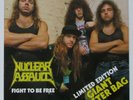 NUCLEAR ASSAULT Fight To Be Free SIGNED 12