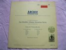 Pierre FOURNIER Bach unaccompanied cello sonatas 3 & 4 ARCHIV Stereo LP 198187
