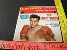 ELVIS PRESLEY KID GALAHAD w/Jordanaires 1965 RCA-Victor 45 EP EPA-4371 6 Songs