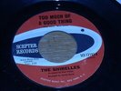 THE SHIRELLES NORTHERN SOUL.  BRIGHT SHINY COLORS  /  TOO MUCH OF A GOOD THING.