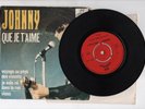 Johnny Hallyday pressage tunisien rarissime que Je T ´ Aime