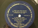FOLK MUSIC OF THE United States   LIBRARY OF CONGRESS 78 RPM 12