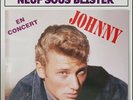 JOHNNY HALLYDAY 25 CM NEUF SOUS BLISTER - EN CONCERT - TIRAGE 300 EX. RARE