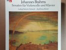 BRAHMS *Sonata for Piano & Cello*  HOELSCHER  DEMUS  Orig BASF Stereo -DG-LP