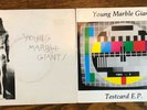TWO 7 inchers from YOUNG MARBLE GIANTS: TESTCARD EP + FINAL DAY;  ROUGH TRADE