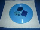 Sandra - Secret Land / La Vista de Luna - Flexi Disc USSR - Cretu Lauer - Promo