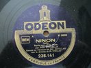 RARE 78rpm ALEXANDRE SELLIO  ESTELLA LEONA GABRIEL BEGUINE ODEON 238141 FRANCE
