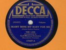 c 78 RPM (Calypso) The Lion/King Radio Decca 17427 in V
