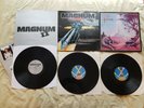 MAGNUM X 3 LP (II, Marauder, Chase the dragon) UK Jet 1st pressings superb EX+