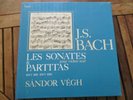 RARE NM box of 3lp's SANDOR VEGH J.S.BACH SONATAS PARTITAS SOLO VALOIS CMB 14