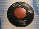 THE CLOVERS HEY, DOLL BABY / LOVE LOVE LOVE 1957 LONDON TRI 45-HL-E 8314  RARE