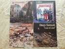 BLACK SABBATH X 4 LP (S/T 'spaceship', Sabotage, Greatest hits, Live at last)VG+