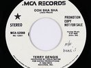Modern Soul Boogie 45 - Terry Gengis - Ooh Sha Sha - MCA - mp3 - promo