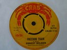 RARE SKA SKINHEAD 45 ERNEST WILSON FREEDOM TRAIN 1969 CRAB 45 VG