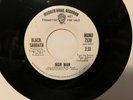 promo BLACK SABBATH / IRON MAN 1971 WB 7530 EX