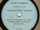 Unknown CHARLES LAUGHTON 12 Inch 78 RPM 