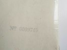 #9745 The Beatles White Album LP Mono UK 1st Press 1968. Very low number