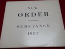 New Order Substance Vinyl 1987 2LP Fact 200 with embossed cover