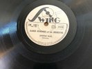 DJANGO Reinhardt Orchestra WARTIME 78 Tours RPM Swing 180 Gypsy Jazz Record