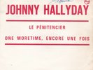 johnny hallyday le pénitentier juke box single french made