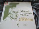 MOZART PIANO SONATAS WALTER GIESEKING solo 5LP BOX SET Germany HMV EMI MINT-,