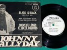 Johnny Hallyday - Black Is Black BRAZIL PROMO 7