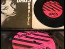 THE BAGS Survive 7” 1st 78 Dangerhouse VERY CLEAN LA punk plugz weirdos germs