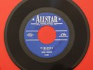 LINK DAVIS • VISIONS b/w BALLAD OF JOLE BLON • Cajun Rock and Roll 45 ALLSTAR