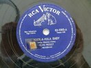 Elvis Presley Rock-A-Hula-Baby Rare 78 RPM BRAZIL 1962 Rock'n Roll