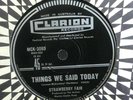STRAWBERRY FAIR Things We Said Today 45 CLARION 60s AUSTRALIA Beatles NM