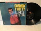 ROCKABILLY CONWAY TWITTY LP LONELY BLUE BOY MGM E3818- 1960 -EXCELLENT VINYL