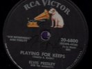 78-ROCK-ELVIS PRESLEY-TOO MUCH/PLAYING FOR KEEPS on RCA