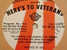 RADIO SHOW:HERES TO VETERANS #914 XAVIER CUGAT SHOW & JACK MARSHALL/CASTRO BROS