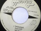 THE QUAILS I Thought bw Over The Hump 45 HARVEY 585 DOO-WOP 1963 EX MINT-