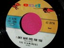 THE FLAMINGOS  I Only Have Eyes for You / Goodnight Sweetheart - 45 rpm End 1046
