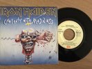 IRON MAIDEN can I play with madness,Spain 1988 Single 7” vinyl, 006 20 2459 7