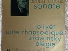 Devy ERLIH / BARTOK - JOLIVET - STRAWINSKY - Violin SOLO RARE French LP EX/NM