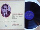 S33 33CX 1194 DAVID OISTRAKH BEETHOVEN VIOLIN CONCERTO EHRLING COLUMBIA