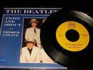 BEATLES TWIST & SHOUT TOLLIE T-9001 RARE PURPLE PRINT MINT YELLOW LABEL & SLEEVE