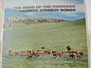 THE SONS OF THE PIONEERS 25 FAVORITE COWBOY SONGS VINYL LP ALBUM 1956 RCA VICTOR