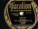 Bix Beiderbecke and his Gang VOCALION 3149 E PRE WAR JAZZ 78