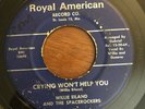 Doo Wop R&B Soul 45 Willie Eiland - Crying Won't Help You HEAR  Royal American