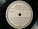 * 78 RPM DGG Sample Record - FISCHER DIESKAU - BACH Cantata Nr.56 - RISTENPART *
