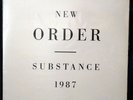 NEW ORDER SUBSTANCE DOUBLE LP FACTORY RECORDS 1ST PRESS EMBOSSED 1987