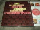 Philips 9500 614 ed1 Grumiaux, Krebbers, Gerecz: Bach: The 3 Violin cts. NM/MINT